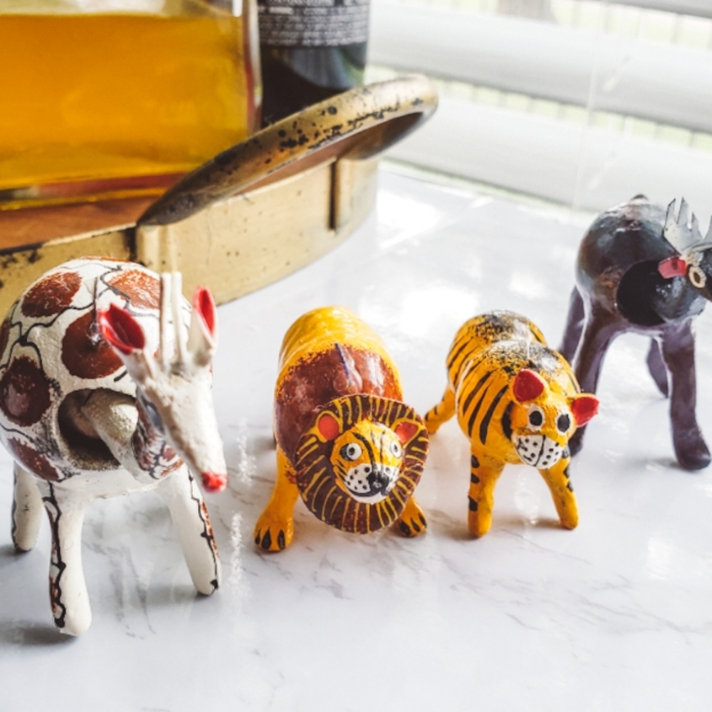 Mexican Folk Art] safari  Bobble Head bundle